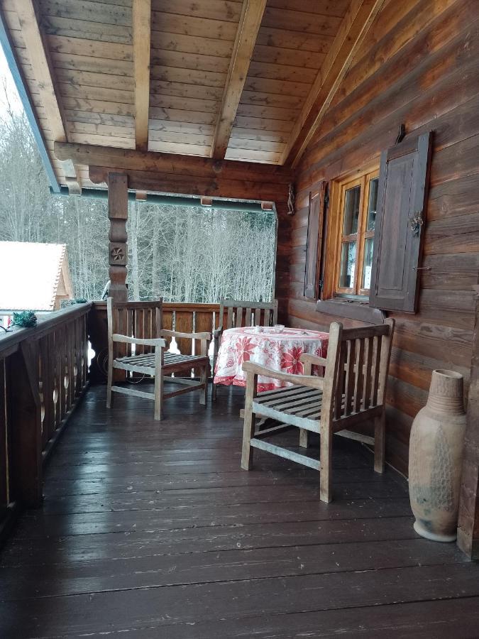 Huettenzauber Ferienwohnung Mitten Im Nationalpark Lindberg Exteriör bild