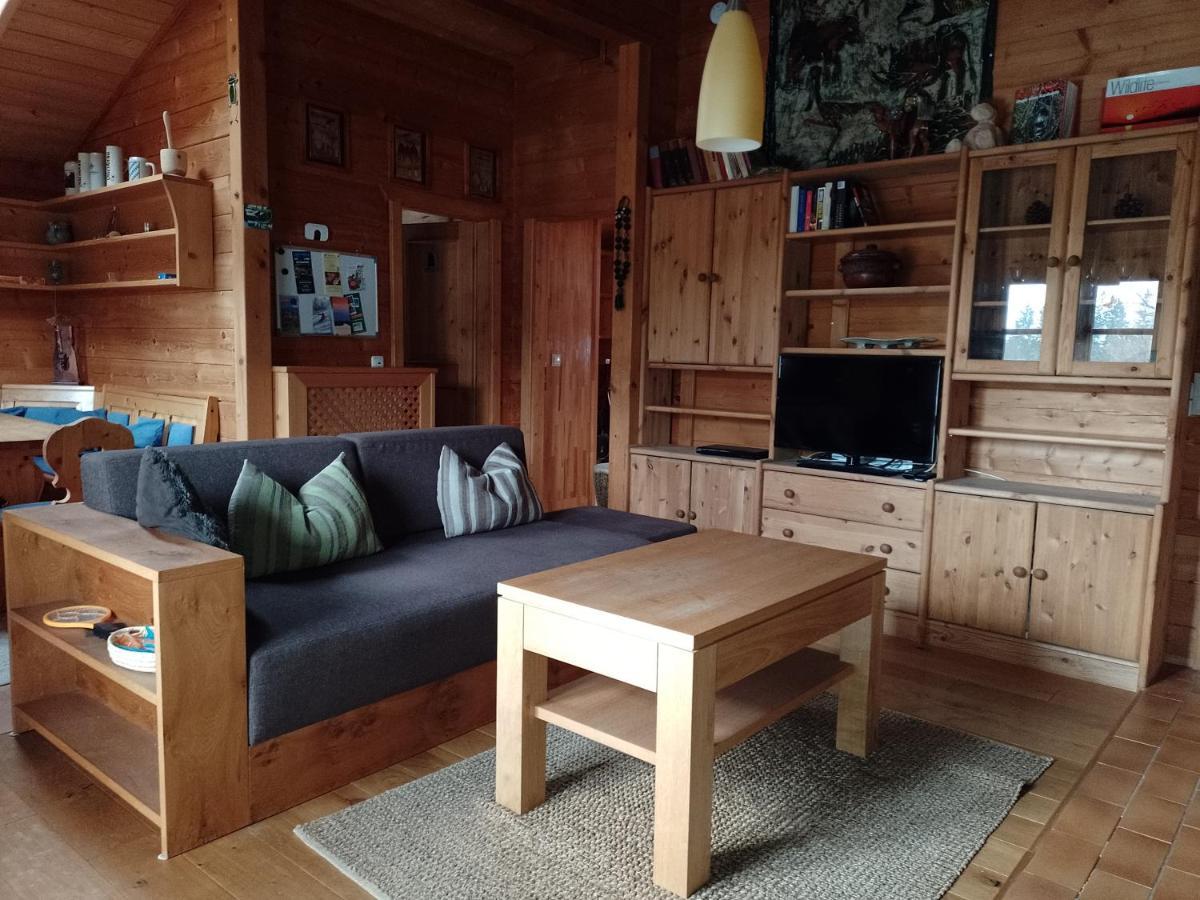 Huettenzauber Ferienwohnung Mitten Im Nationalpark Lindberg Exteriör bild