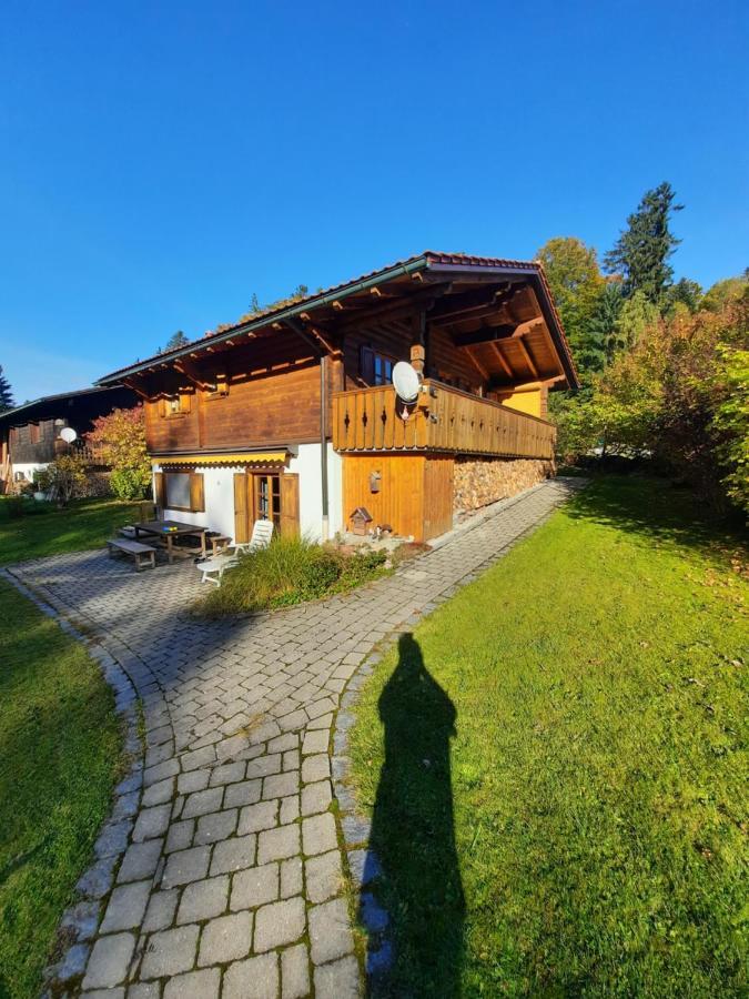 Huettenzauber Ferienwohnung Mitten Im Nationalpark Lindberg Exteriör bild
