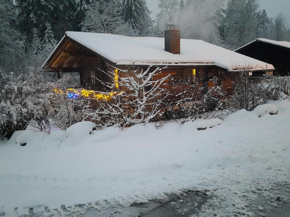 Huettenzauber Ferienwohnung Mitten Im Nationalpark Lindberg Exteriör bild