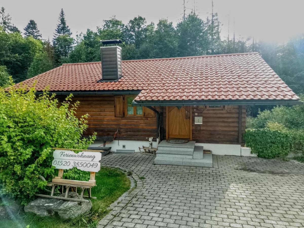 Huettenzauber Ferienwohnung Mitten Im Nationalpark Lindberg Exteriör bild